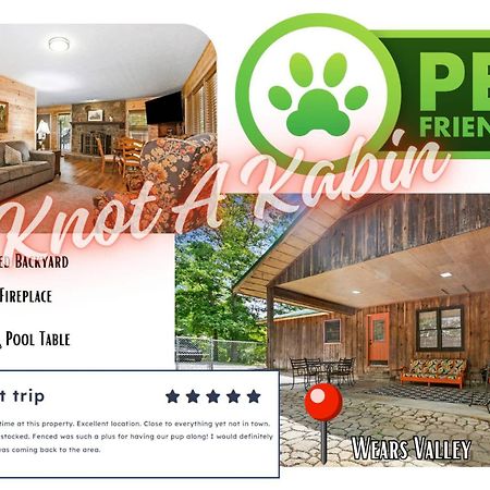 Knot A Kabin Pigeon Forge Bagian luar foto