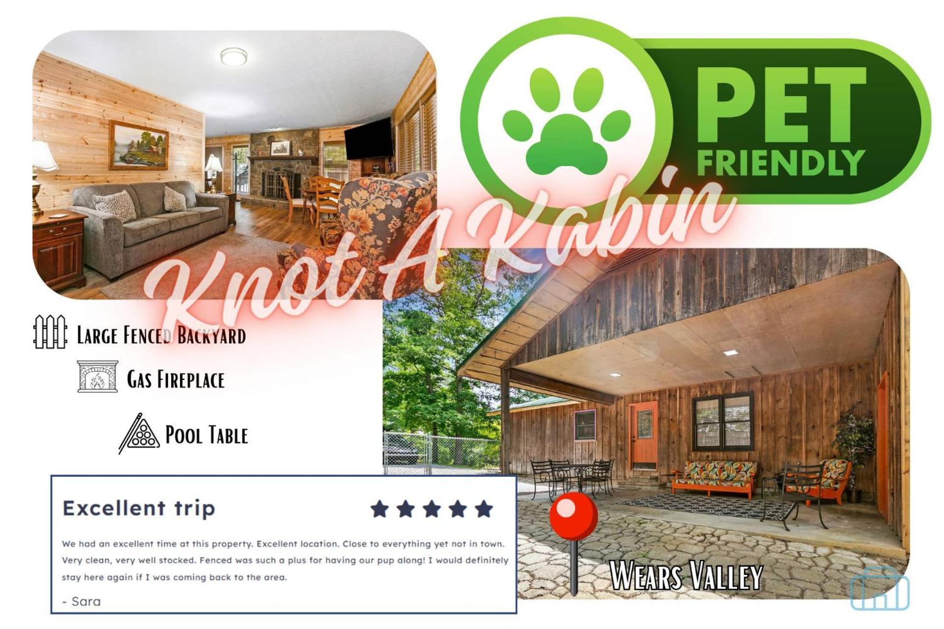Knot A Kabin Pigeon Forge Bagian luar foto